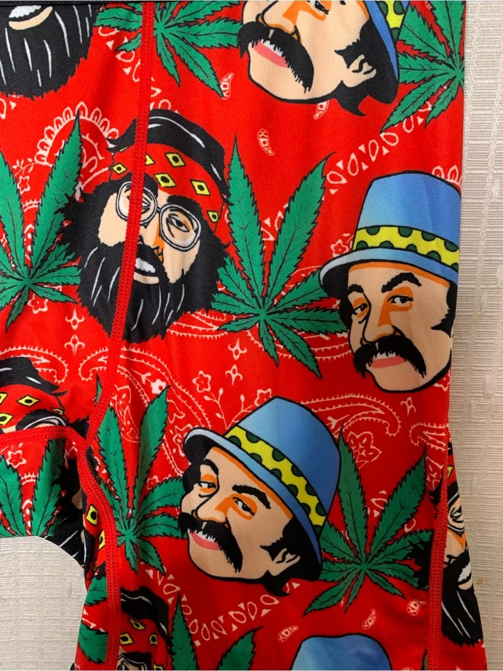 ODD Mens Boxer Briefs Cheech & Chong Size M NWOT Novelty Graphic Streetwear